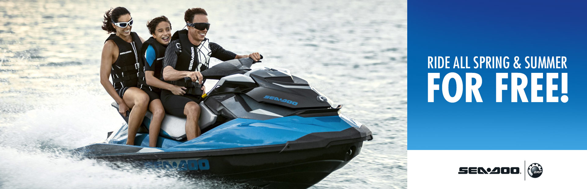 Sea-Doo: Ride All Spring and Summer for Free!